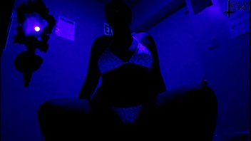 Blacklight Mindfuck JOI in Bikini